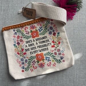 Floral Canvas Bag